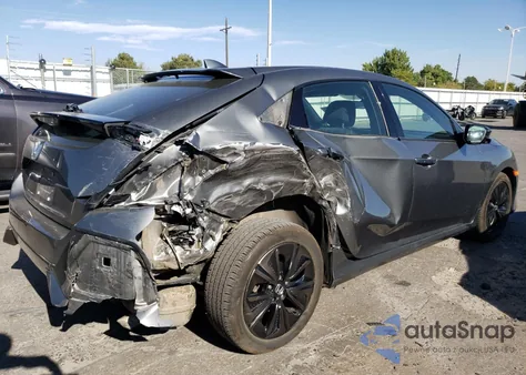 2019 Honda Civic Ex из США, поврежденный, VIN SHHFK7H67KU421593